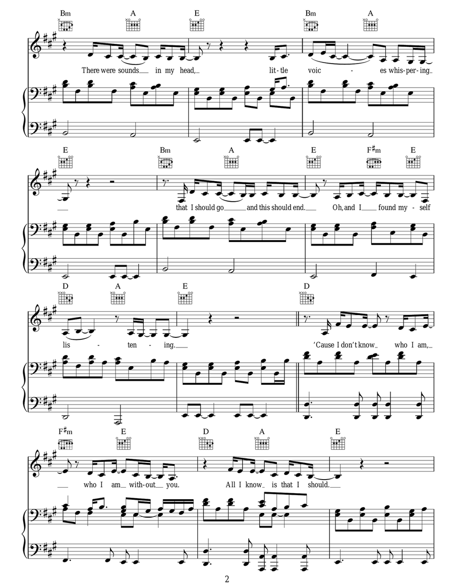 Where I Stood Where I Stood Acoustic Guitar scores gallery preview page 2