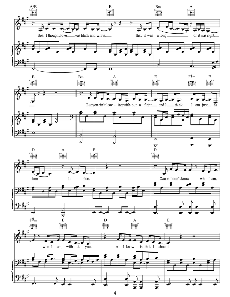 Where I Stood Where I Stood Acoustic Guitar scores gallery preview page 4