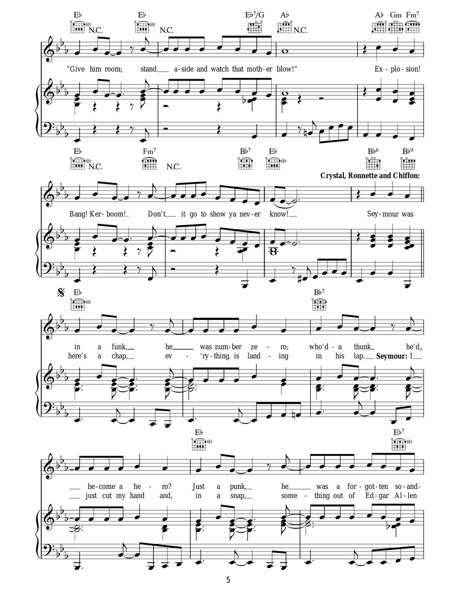 Ya Never Know Ya Never Know Guitar scores gallery preview page 5