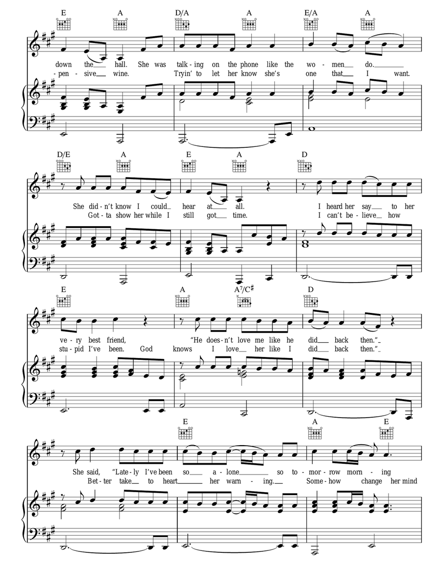 Lucky Moon Lucky Moon Guitar scores gallery preview page 2