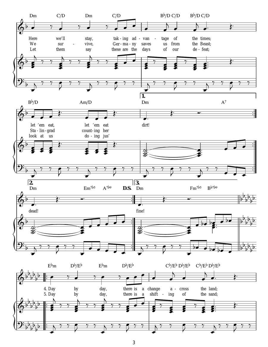 Day By Day Parts 1, 3 And 4 Guitar scores gallery preview page 3