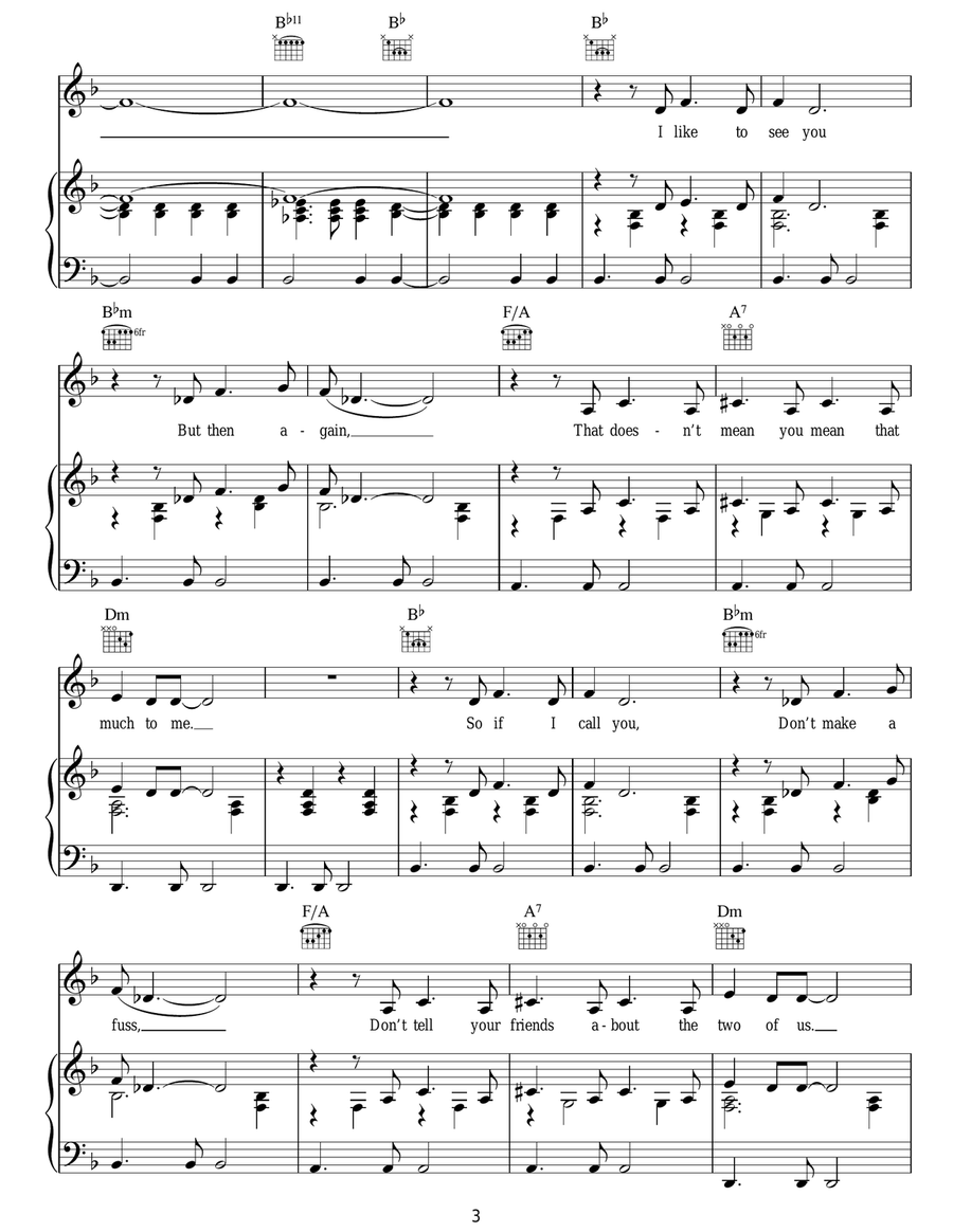 I'm Not In Love I'm Not In Love Acoustic Guitar scores gallery preview page 3