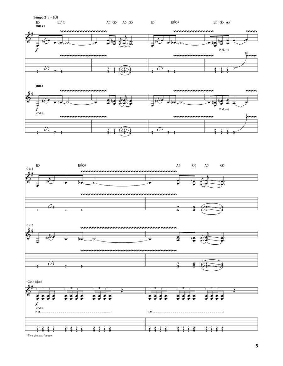 Diggin' Me Down Diggin' Me Down Acoustic Guitar scores gallery preview page 3