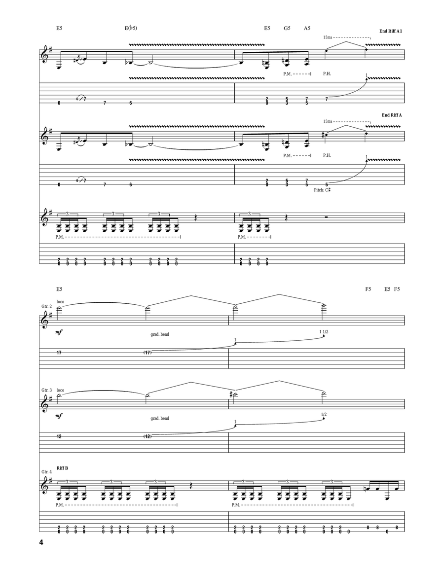 Diggin' Me Down Diggin' Me Down Acoustic Guitar scores gallery preview page 4