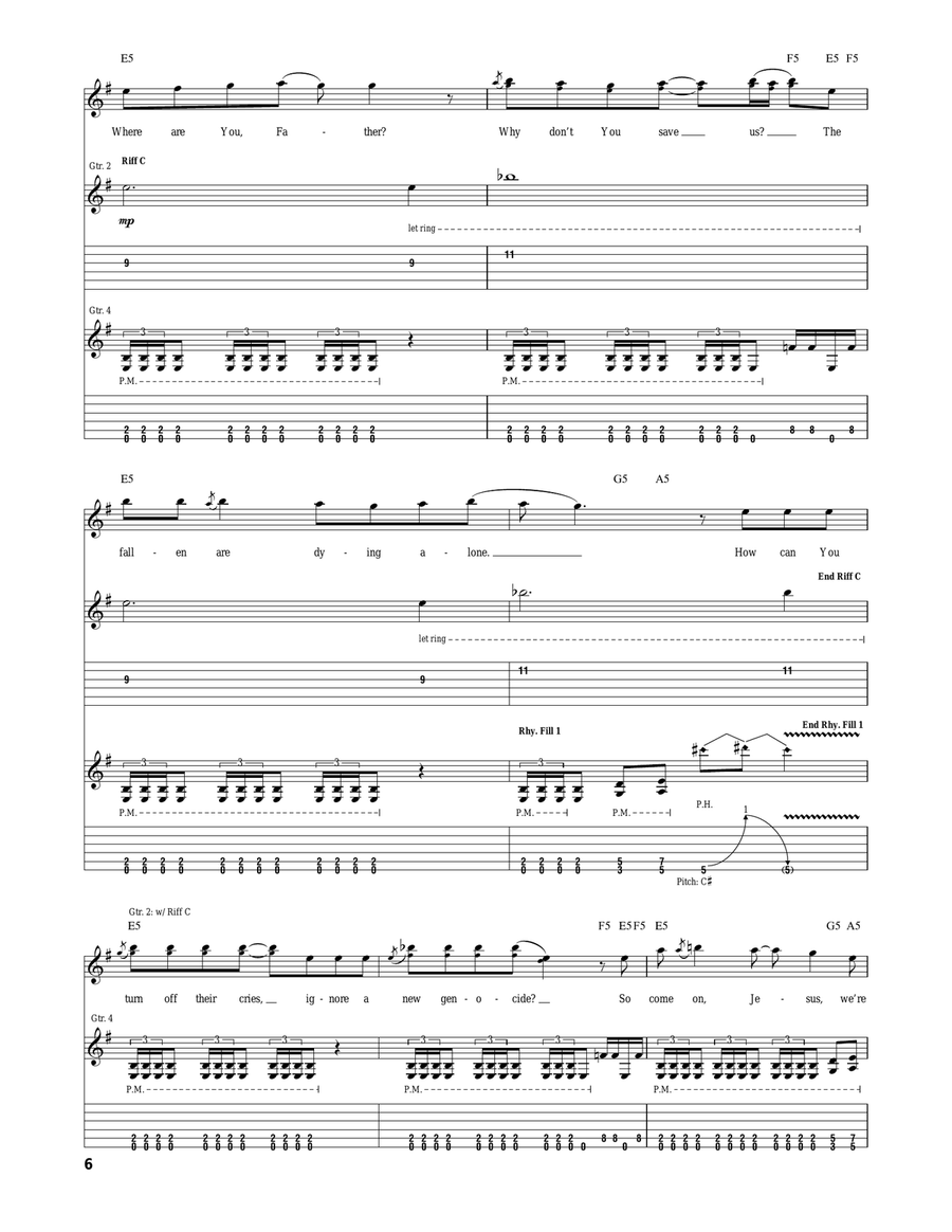 Diggin' Me Down Diggin' Me Down Acoustic Guitar scores gallery preview page 6
