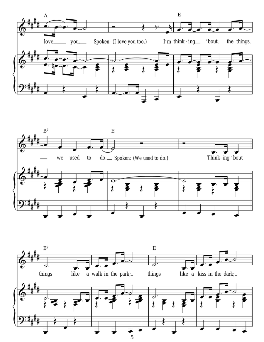Things Things Guitar scores gallery preview page 5