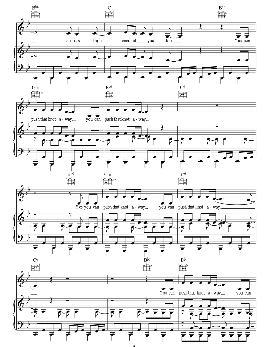 Push That Knot Away Push That Knot Away Acoustic Guitar scores gallery preview page 4