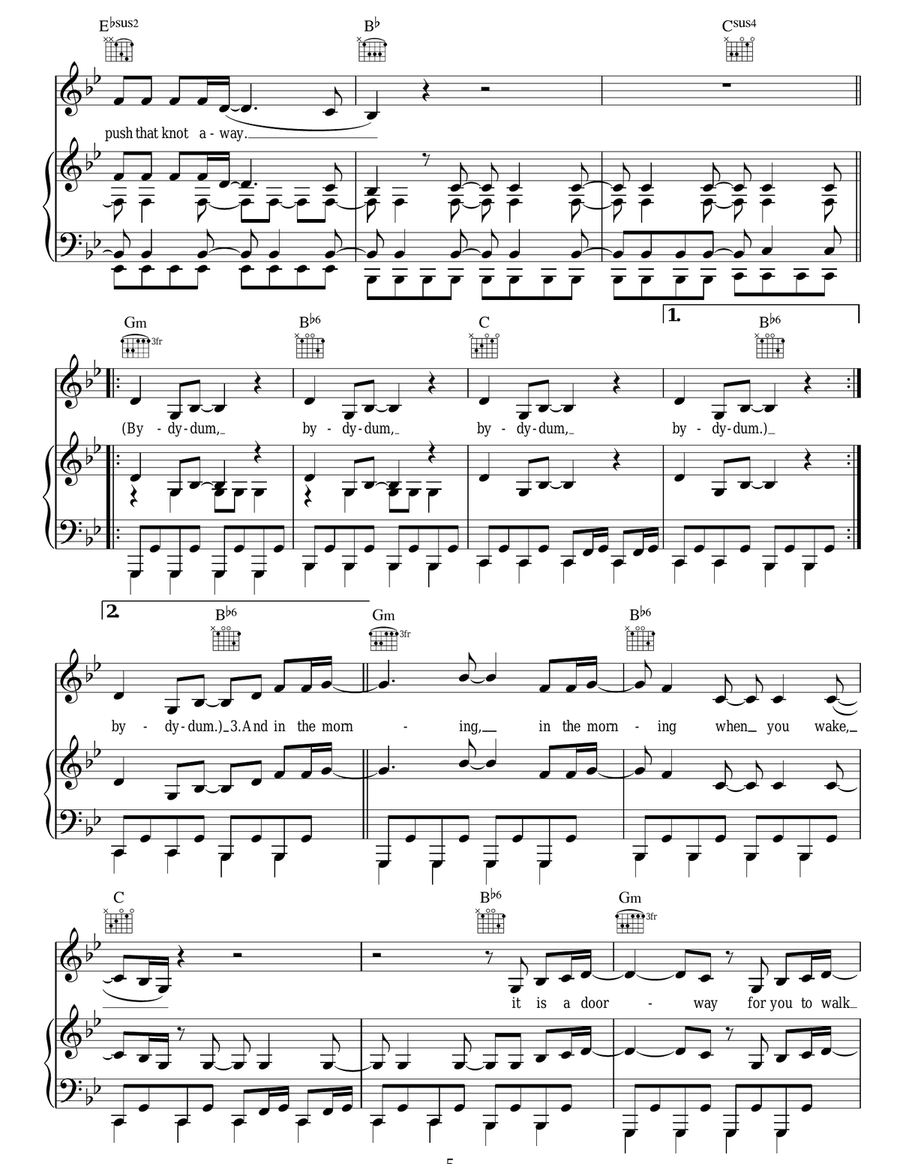 Push That Knot Away Push That Knot Away Acoustic Guitar scores gallery preview page 5