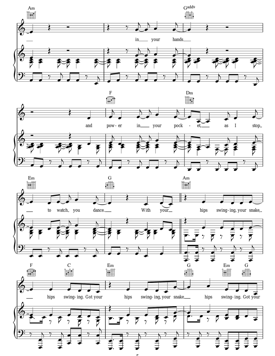 Fade Like A Shadow Fade Like A Shadow Acoustic Guitar scores gallery preview page 5