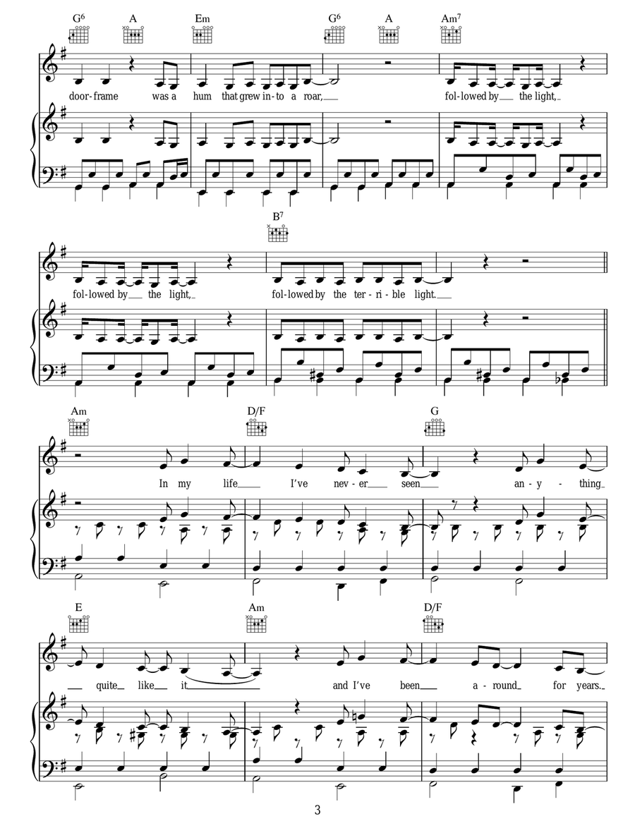 Golden Frames Golden Frames Acoustic Guitar scores gallery preview page 3