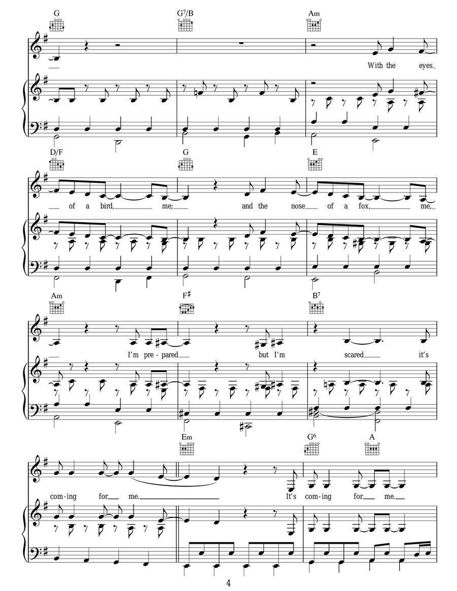 Golden Frames Golden Frames Acoustic Guitar scores gallery preview page 4