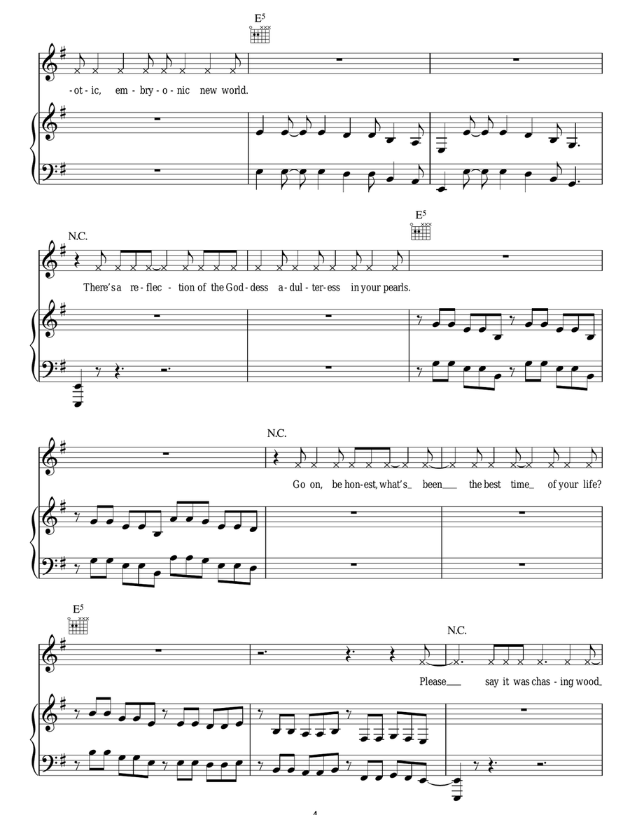 Madame Trudeaux Madame Trudeaux Acoustic Guitar scores gallery preview page 4