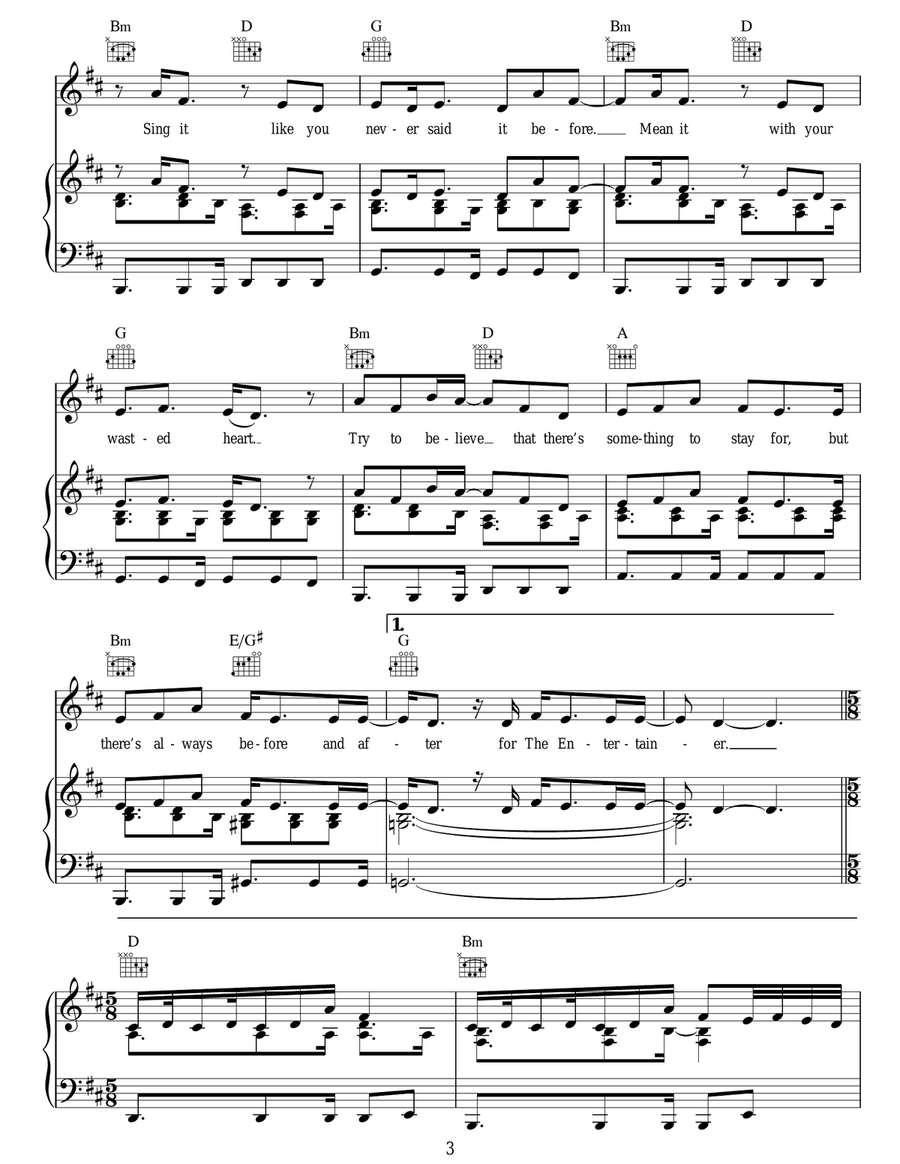 The Entertainer The Entertainer Acoustic Guitar scores gallery preview page 3