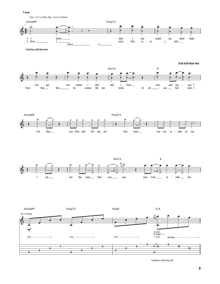 Forever In Your Hands Forever In Your Hands Acoustic Guitar scores gallery preview page 3
