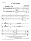 Joy In My Morning - Percussion 1 & 2