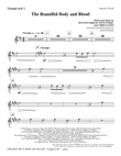 The Beautiful Body And Blood - Trumpet 1