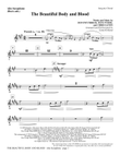 The Beautiful Body And Blood - Alto Sax (sub. Horn)