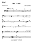 He Is My Peace - Alto Sax (sub. Horn)