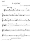 He Is My Peace - Trumpet 1