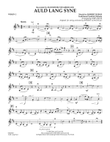Auld Lang Syne - Violin 2