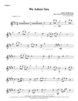 We Adore You - Violin 2