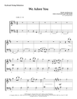 We Adore You - Keyboard String Reduction