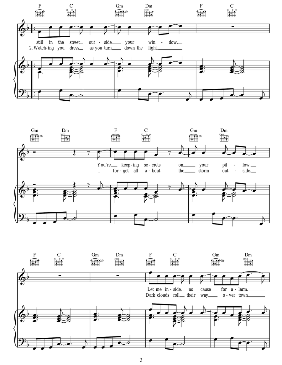 Crossfire Crossfire Acoustic Guitar scores gallery preview page 2