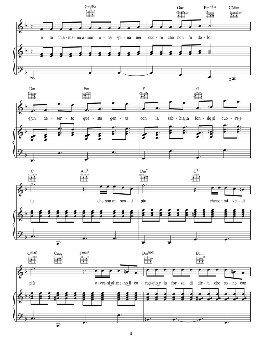 Romanza Acoustic Guitar scores gallery preview page 4