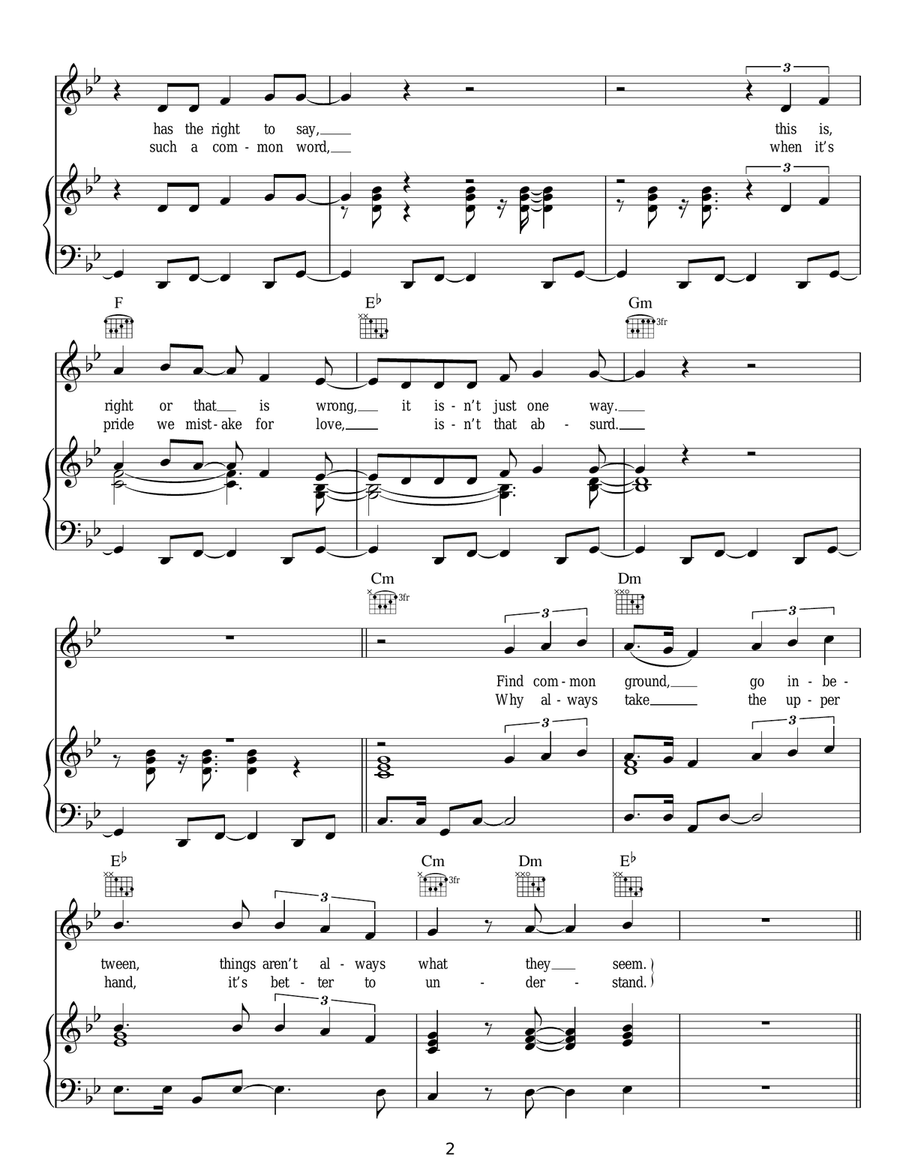 Oye Mi Canto (Hear My Voice) Acoustic Guitar scores gallery preview page 2