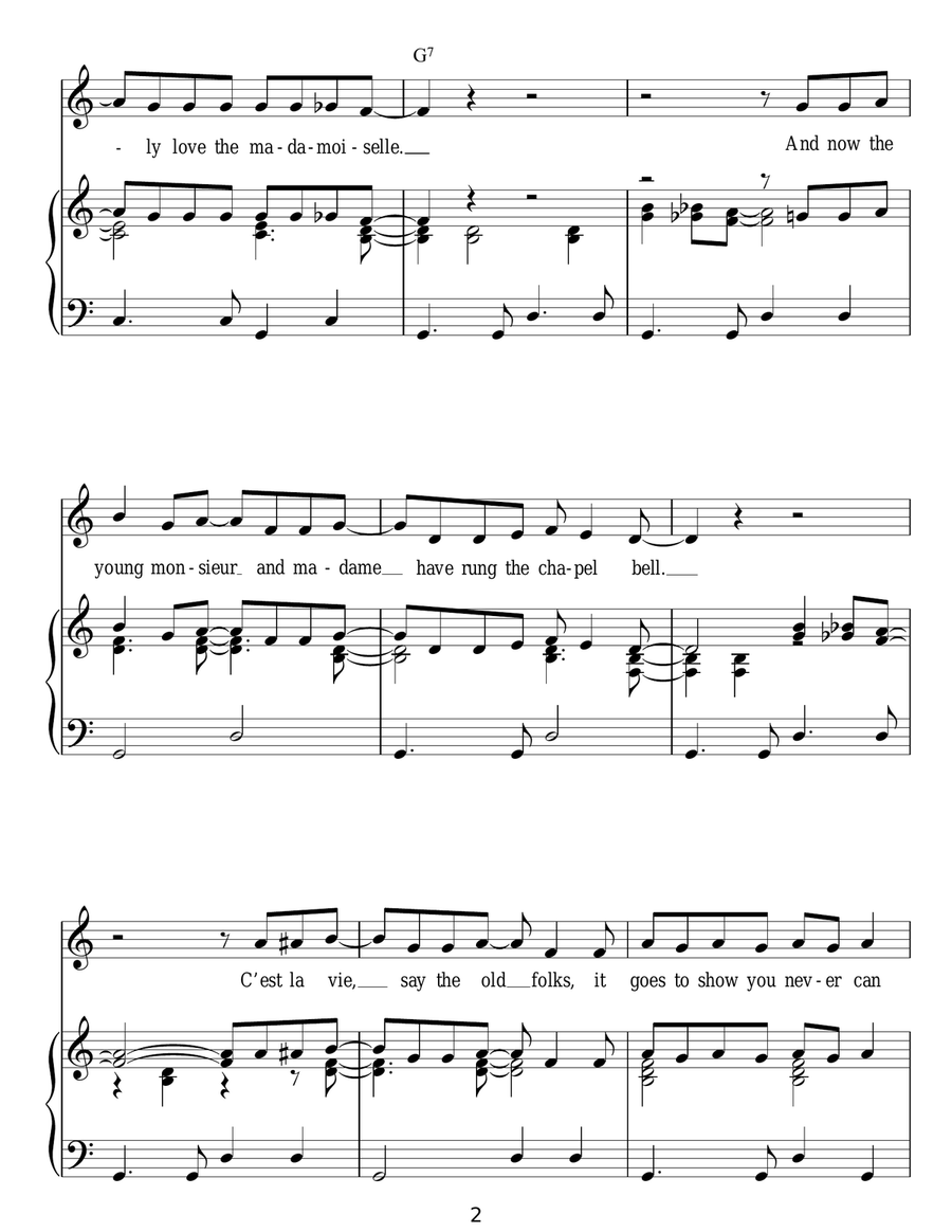 You Never Can Tell Acoustic Guitar scores gallery preview page 2