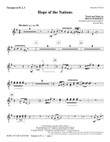 Hope Of The Nations - Trumpet 2 & 3