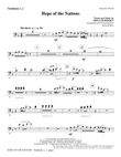 Hope Of The Nations - Trombone 1 & 2