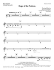 Hope Of The Nations - Bass Clarinet (sub. dbl bass)