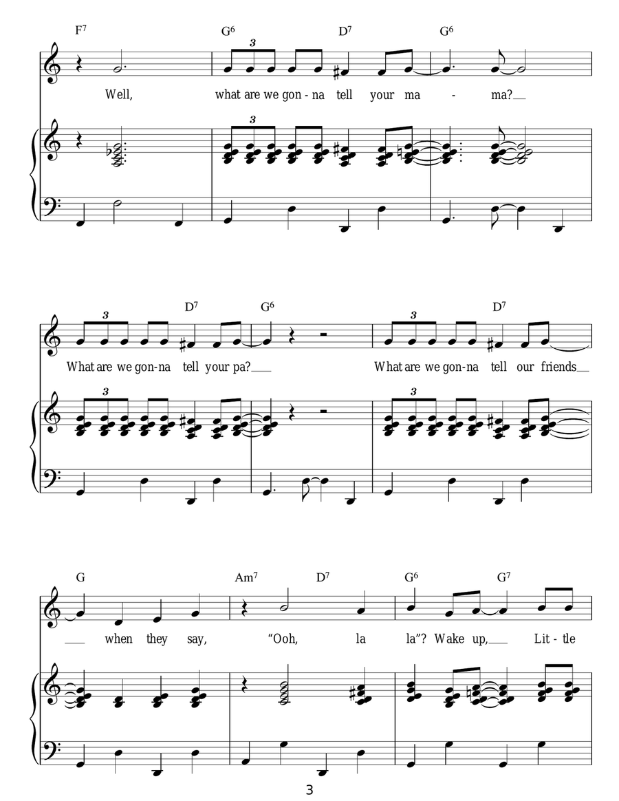 Wake Up Little Susie Wake Up Little Susie Acoustic Guitar scores gallery preview page 3