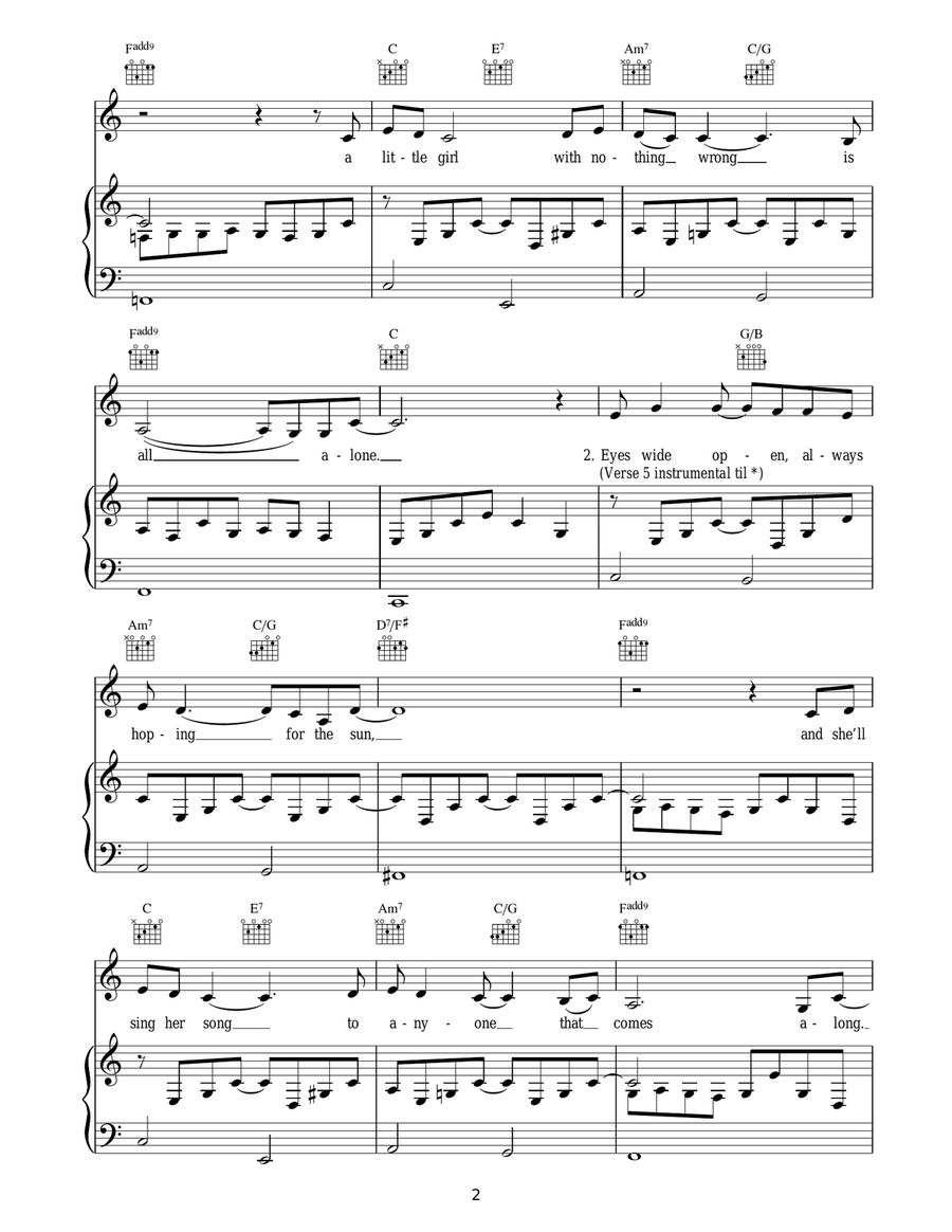 Seven Years Seven Years Acoustic Guitar scores gallery preview page 2