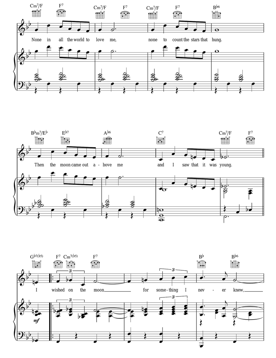 I Wished On The Moon I Wished On The Moon Guitar scores gallery preview page 2