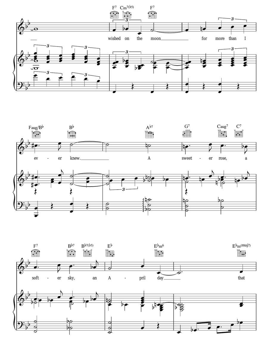 I Wished On The Moon I Wished On The Moon Guitar scores gallery preview page 3