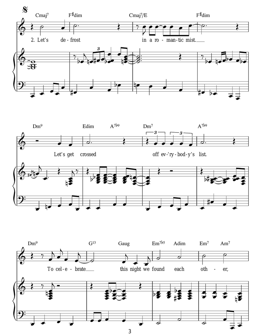 Let's Get Lost Let's Get Lost Guitar scores gallery preview page 3