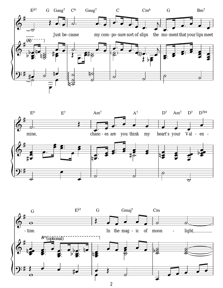 Chances Are Chances Are Guitar scores gallery preview page 2