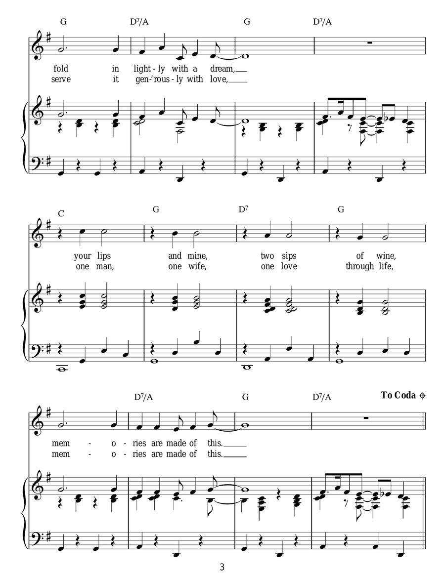 Memories Are Made Of This Guitar scores gallery preview page 3