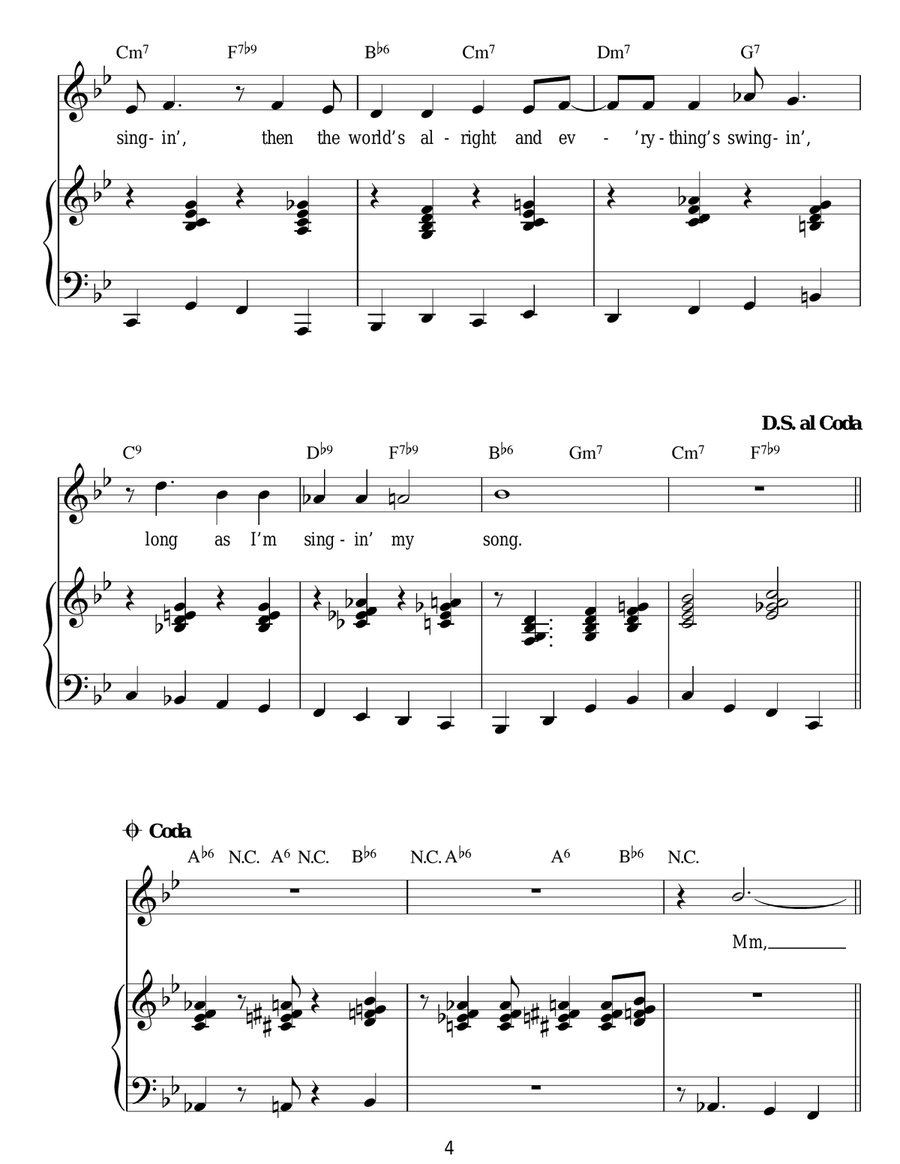 As Long As I'm Singing As Long As I'm Singing Guitar scores gallery preview page 4