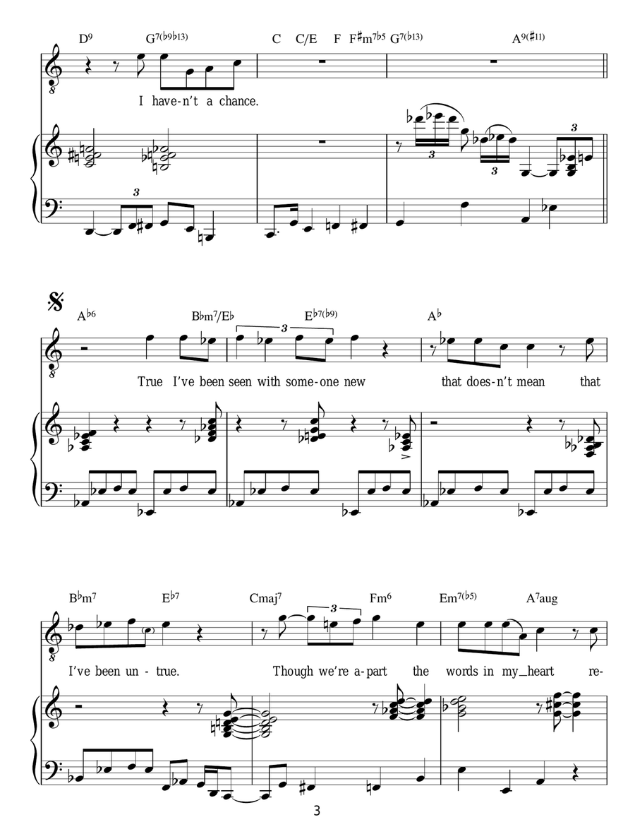 Do Nothing Till You Hear From Me (Concerto For Cootie) Guitar scores gallery preview page 3