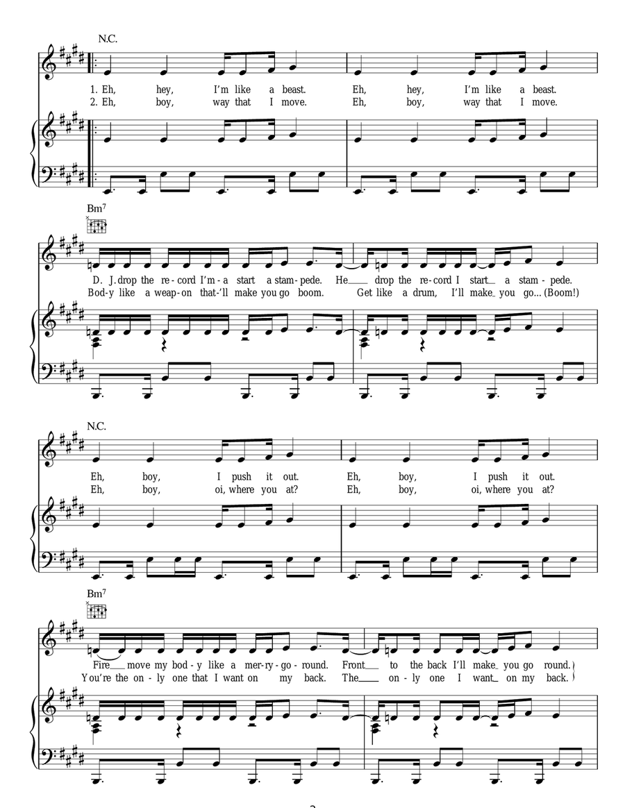 Start Without You Start Without You Acoustic Guitar scores gallery preview page 2