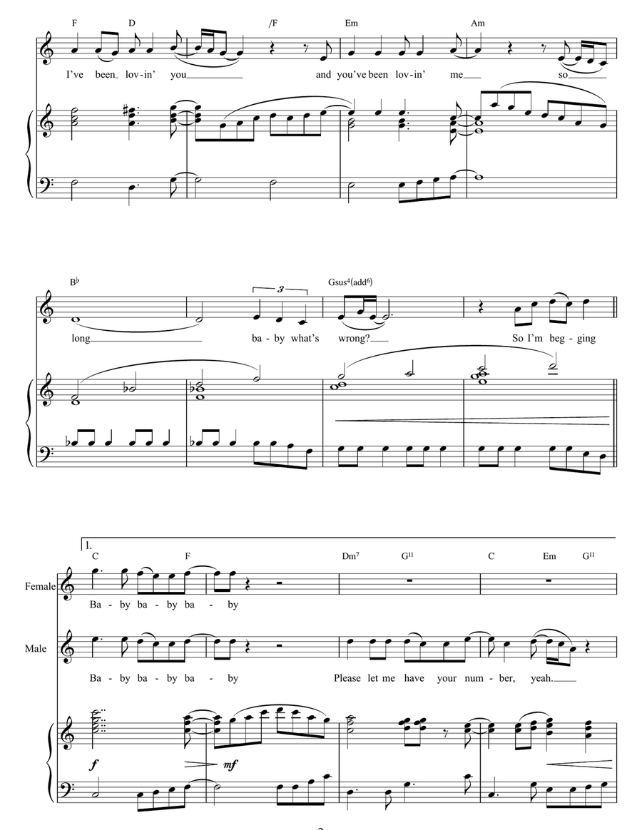 Private Number Private Number Acoustic Guitar scores gallery preview page 2