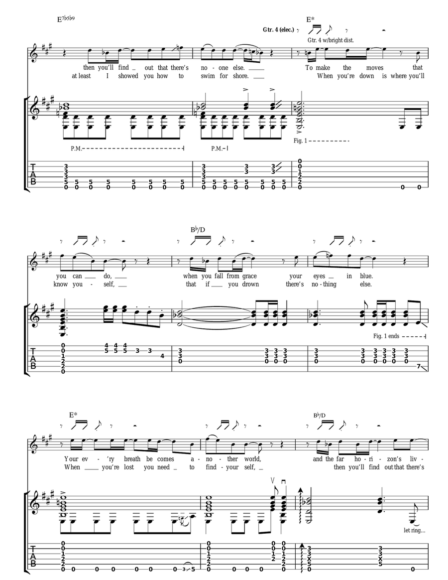 Take A Breath Take A Breath Acoustic Guitar scores gallery preview page 3