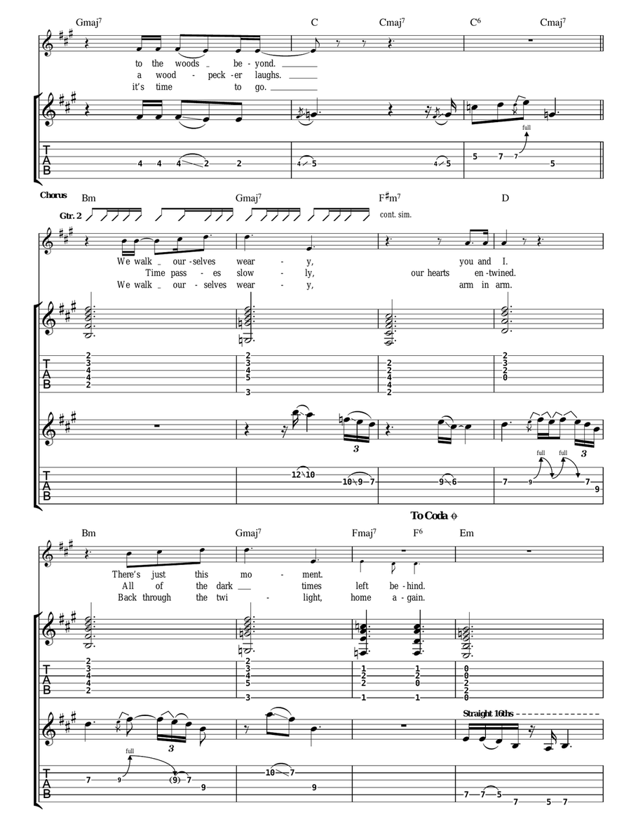 Where We Start Where We Start Acoustic Guitar scores gallery preview page 4
