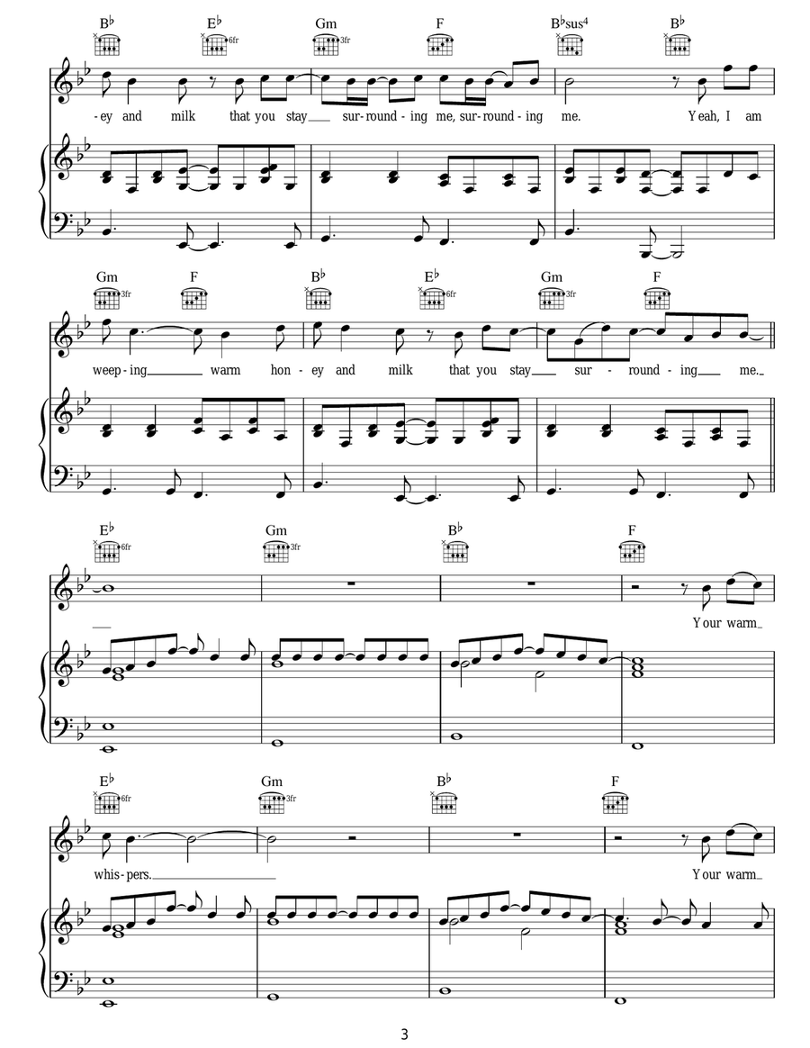 Warm Whispers Warm Whispers Acoustic Guitar scores gallery preview page 3