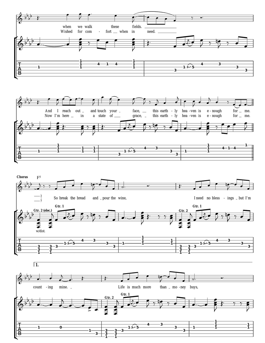This Heaven This Heaven Acoustic Guitar scores gallery preview page 2