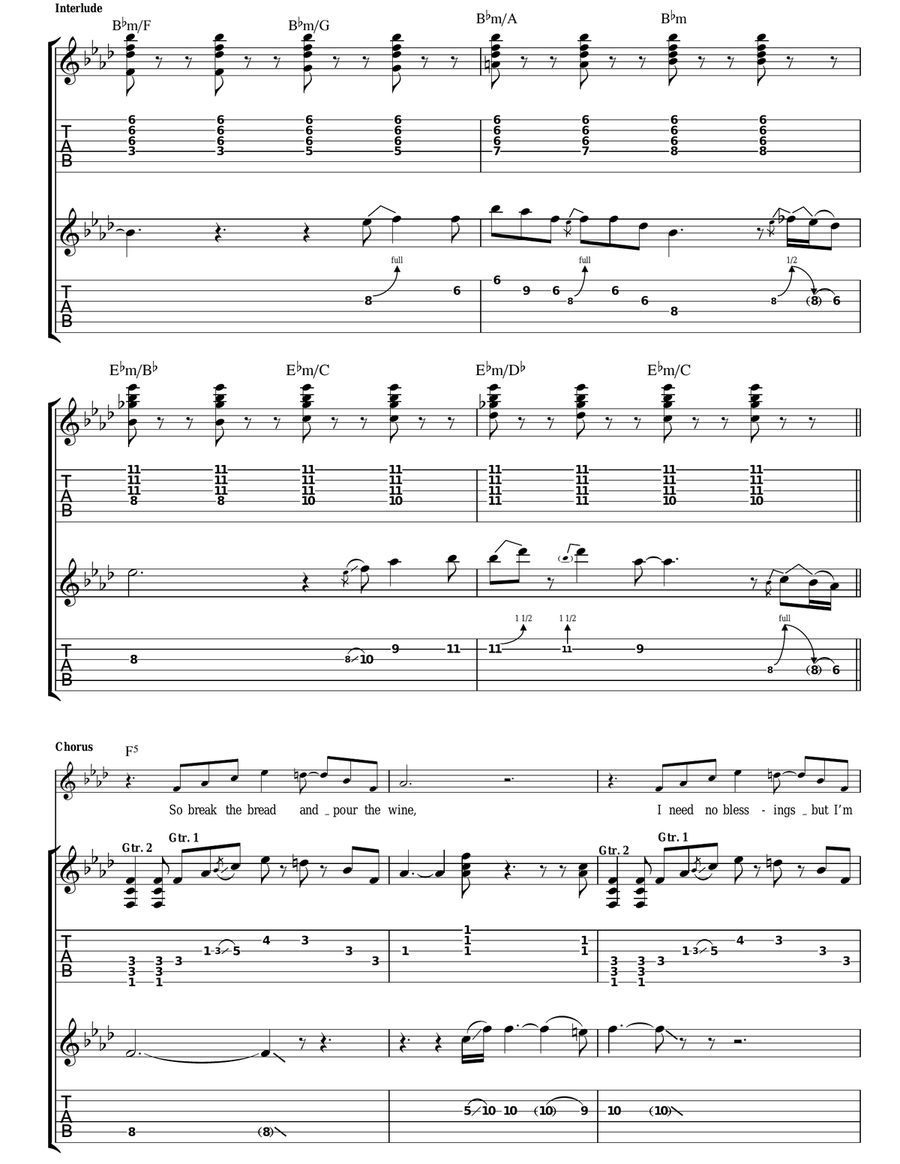 This Heaven This Heaven Acoustic Guitar scores gallery preview page 4