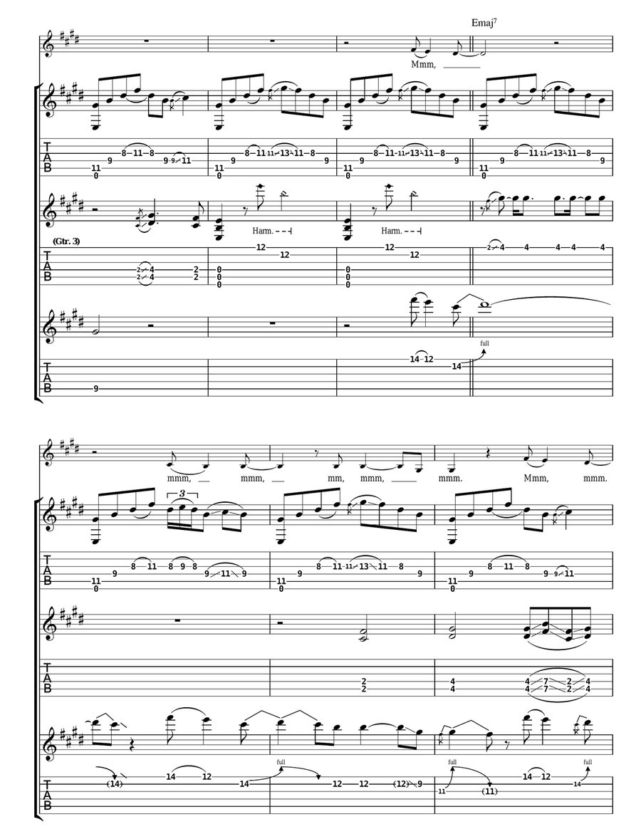Then I Close My Eyes Then I Close My Eyes Acoustic Guitar scores gallery preview page 4